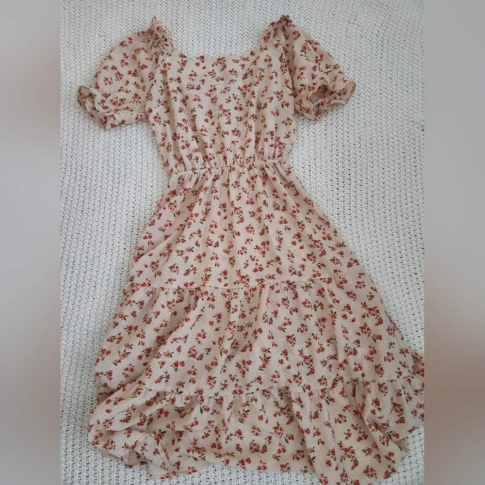 Midi floral dress